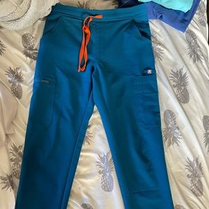 Figs Xxs alps blue yola scrub pants.